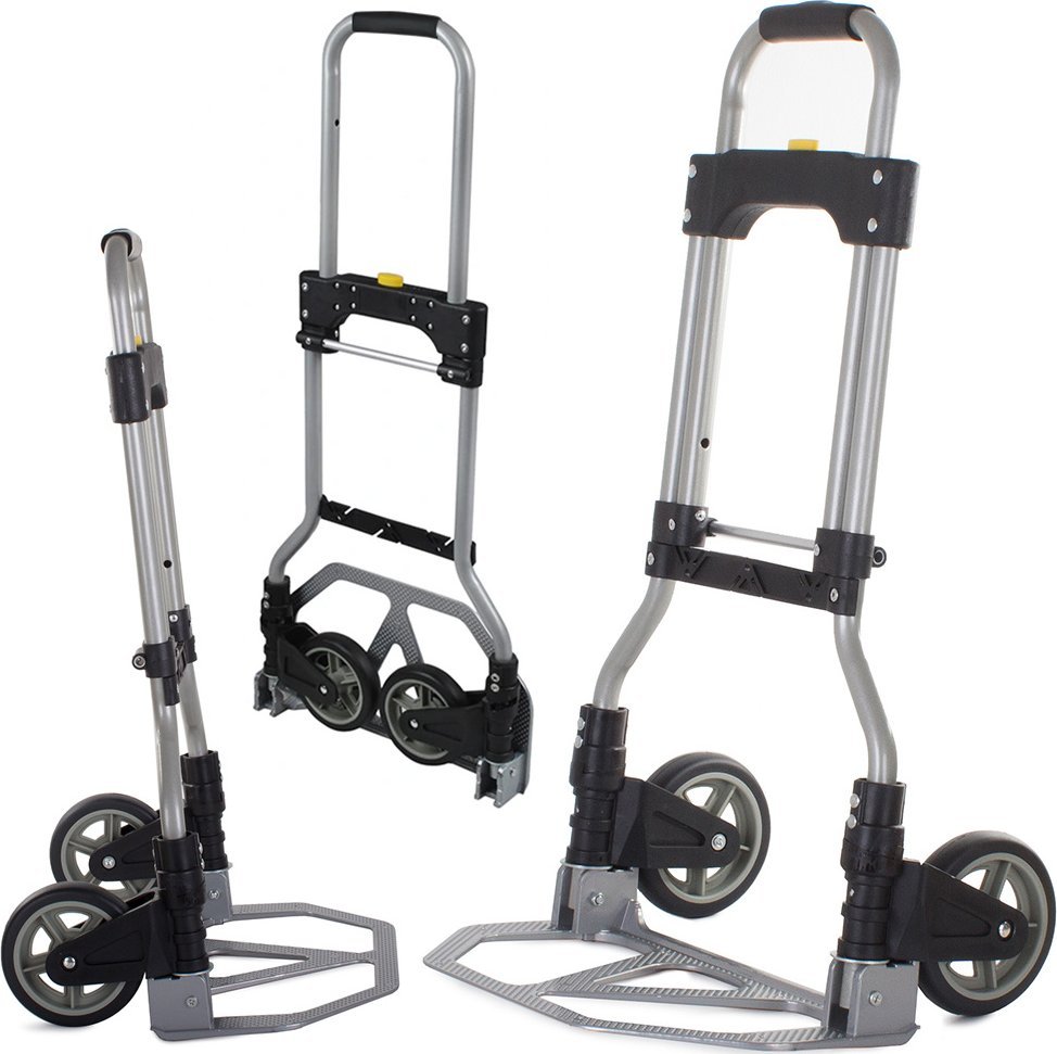 Verk Wózek magazynowy składany płaski transportowy 50kg Wózek magazynowy składany płaski transportowy 50kg