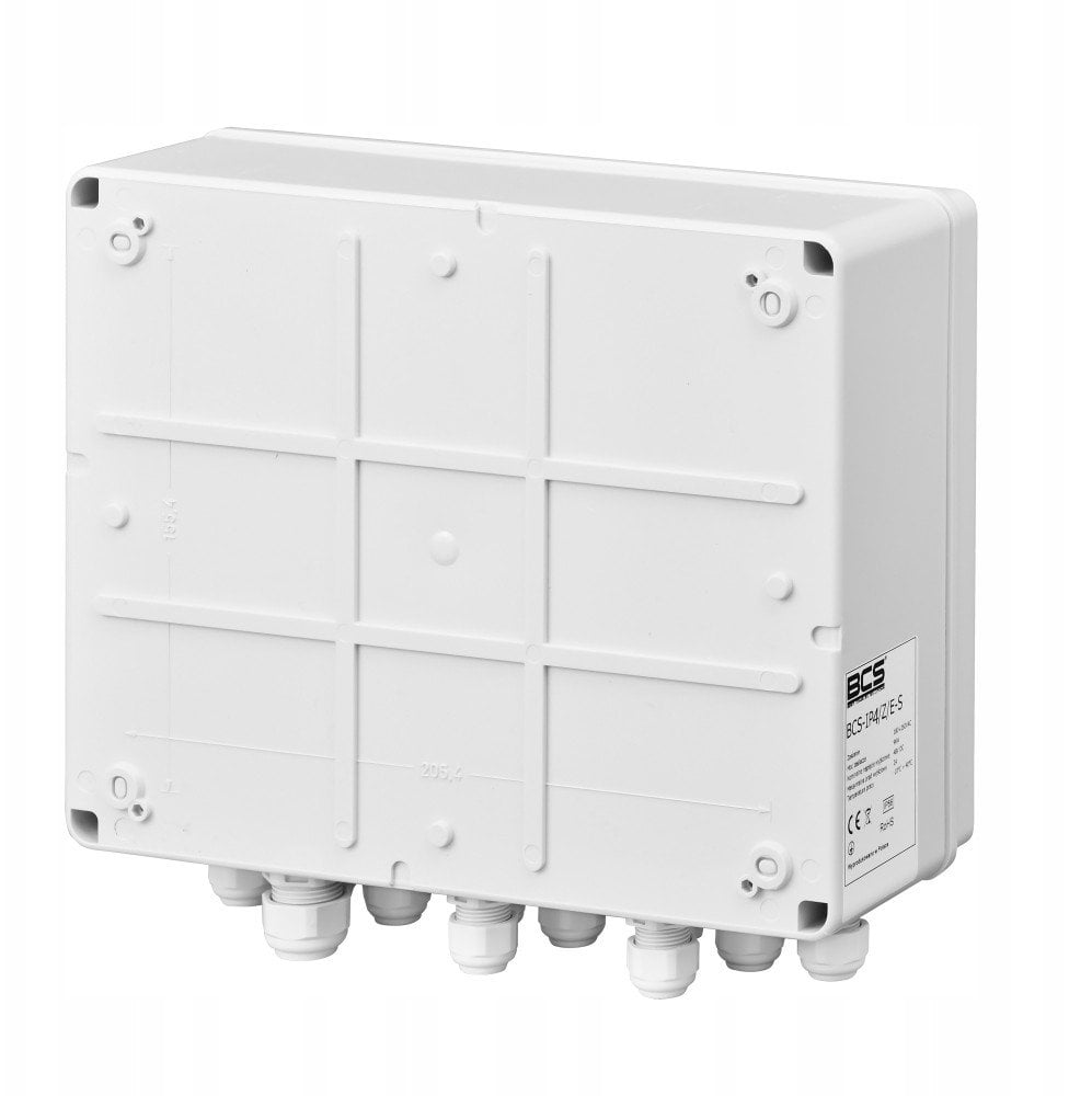 BCS-IP4/Z/E-S BCS Zasilacz impulsowy ze switchem w obudowie zewnętrznej