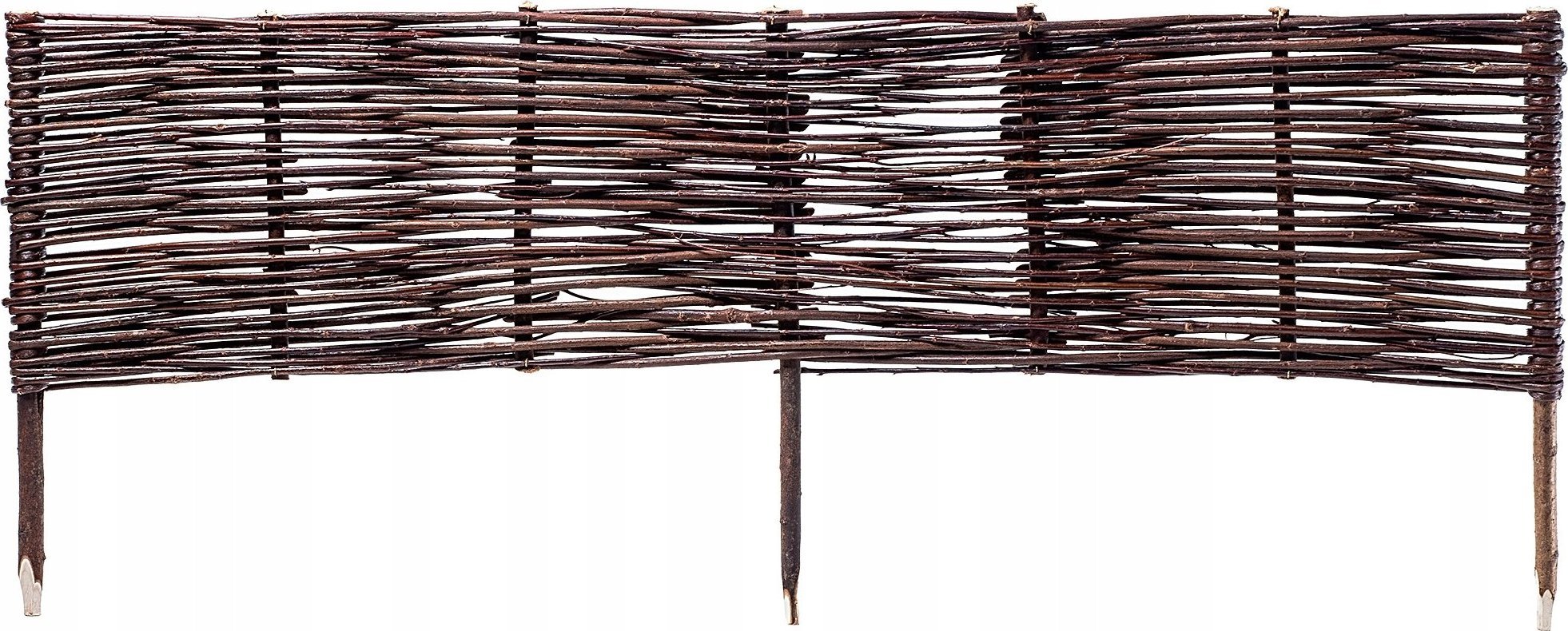 Kadax Palisada Ogrodowa 100x40cm Obrzeże Płot Wiklinowy