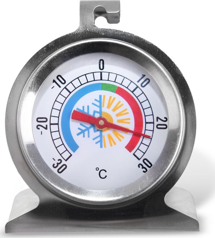 Orion Termometr do lodówki / zamrażarki stalowy