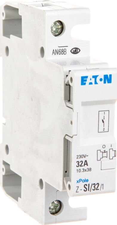 Eaton Podstawa bezpiecznikowa 1P 32A 10x38mm Z-SI/32/1 263893