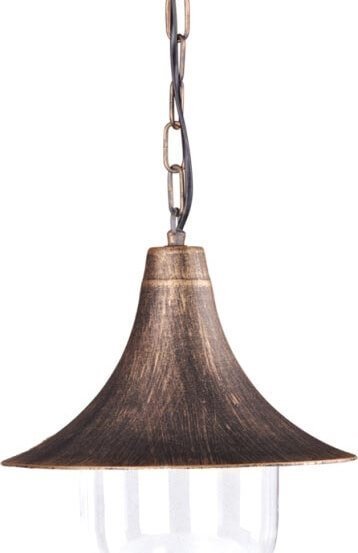 Lampa wisząca Kaja Wisząca lampa Boston K-8126 CZARNY/ZŁOTY łańcuchowa czarna