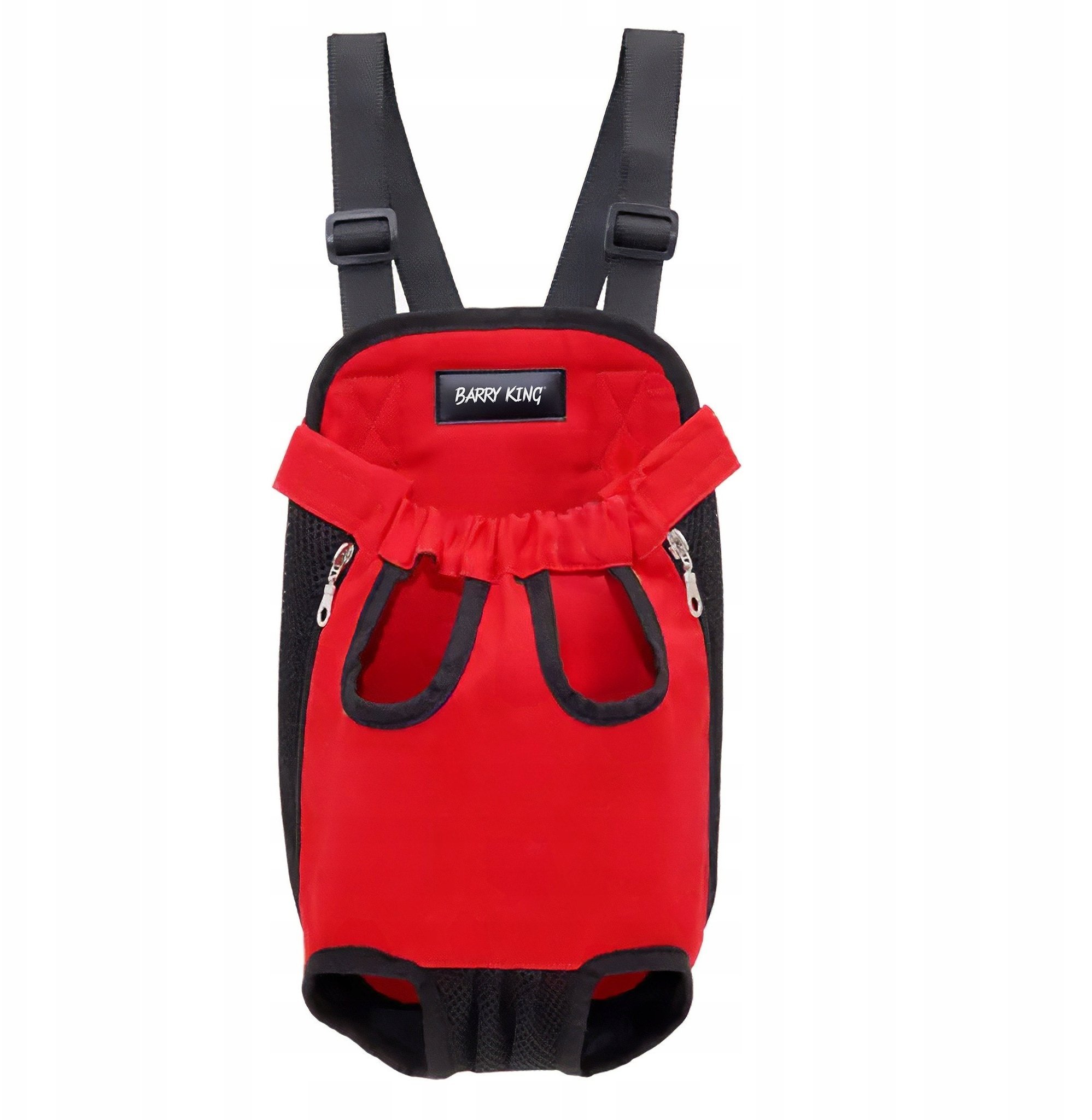 Barry King Nosidło dla psa czerwone S ob.45cm dł. 28cm (łapy tył/przód odległość 10cm)