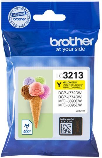 Tusz Brother tusz oryginalny LC-3213Y (Yellow)