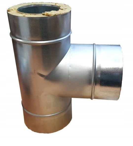 150/200 trójnik ocynk izolowany 90