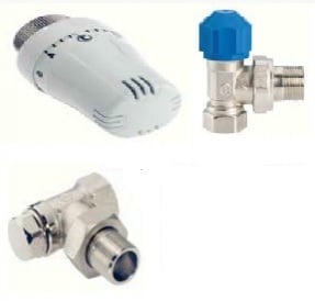 Basic Zestaw grzejnikowy wersja prosta DN15 1/2" - C093100101