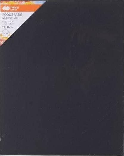 GDD Podobrazie bawełniane 30x40cm białe HAPPY COLOR