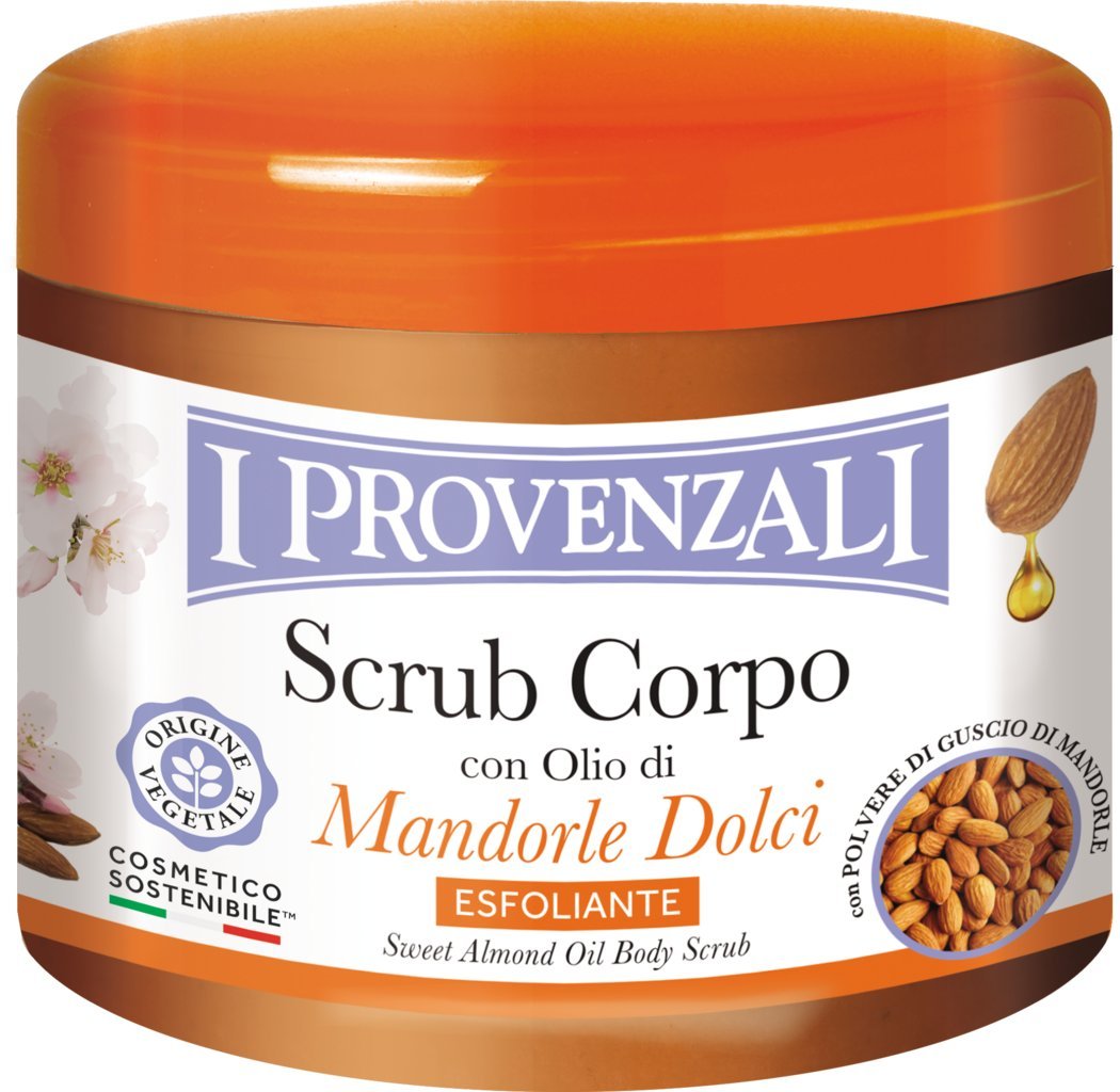 I Provenzali Solny peeling do ciała ze słodkimi migdałami 600g