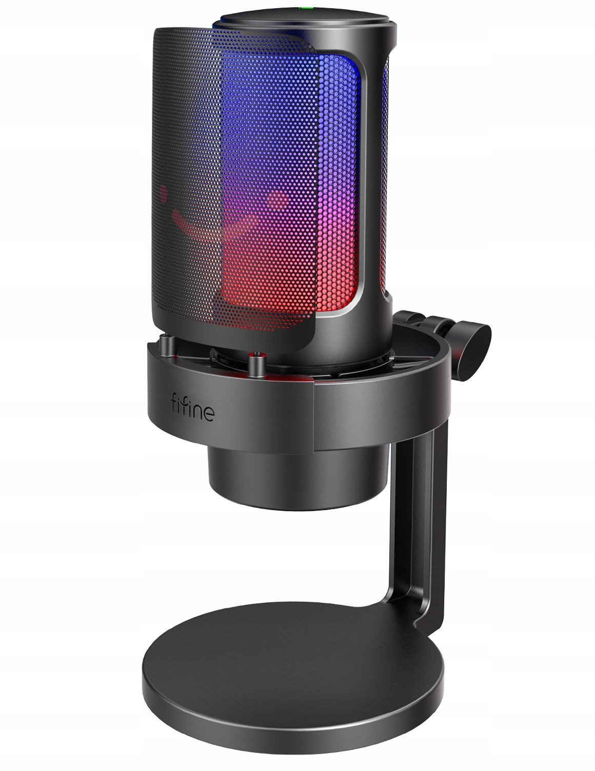 Mikrofon pojemnościowy studyjny Fifine A8 AMPLIGAME USB RGB PnP gamingowy