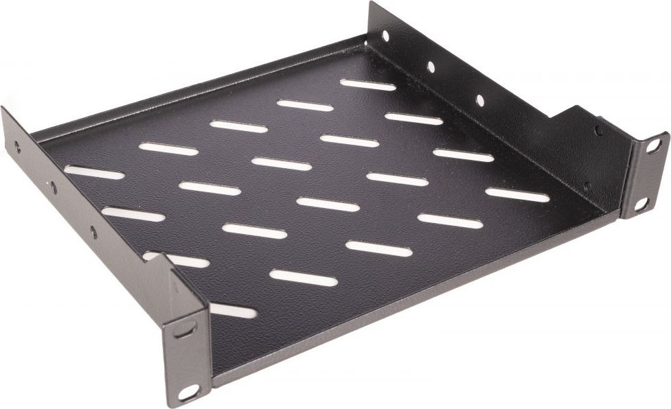 Equip Equip Fachboden fest 10" für Serverschränke, 1U 20cm sw