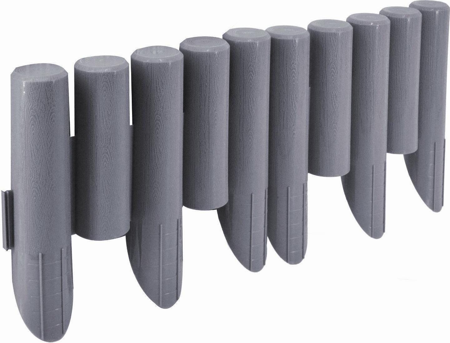 AWTools Palisada Ogrodowa 8el. 2,3 mb Grafit AW60422