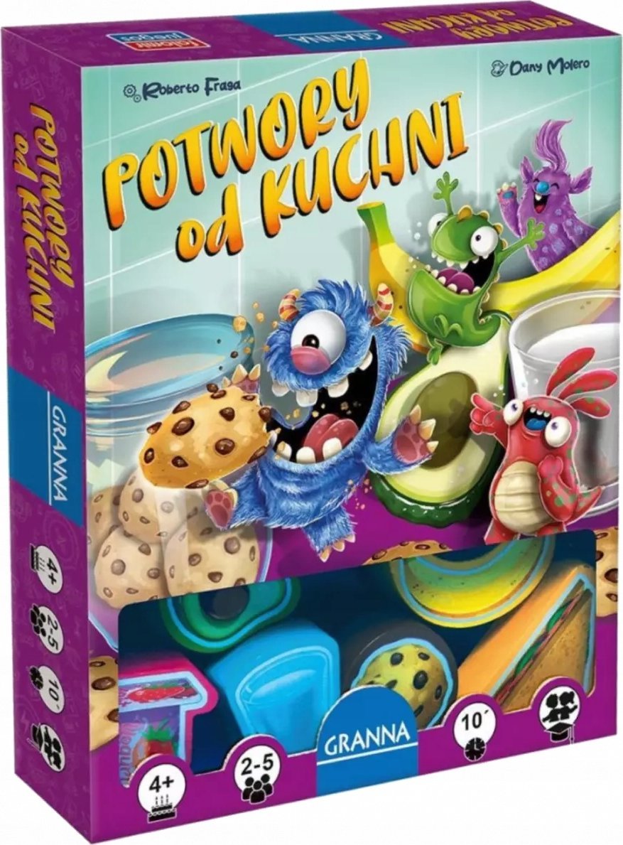 Granna Potwory od kuchni gra planszowa Granna