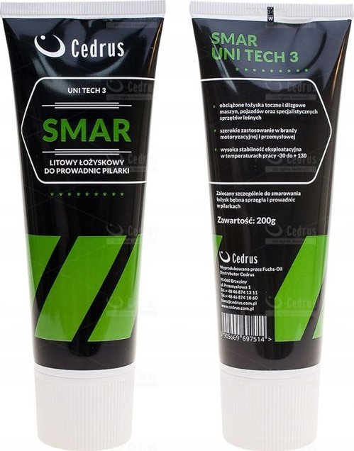 Smar Do Przekładni Wykaszarek Unitech 200G.