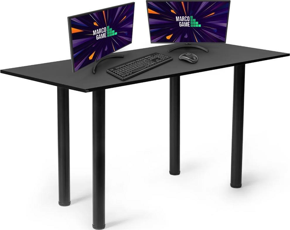 Biurko Marco Game One Czarne 140 cmx70 cm