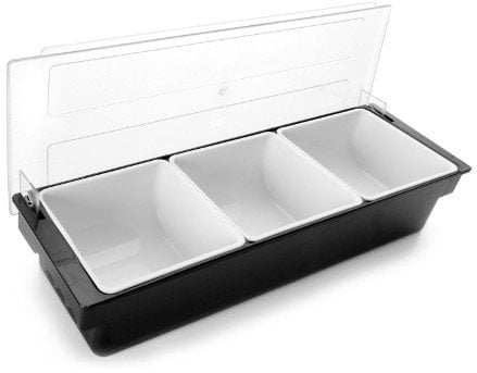 Pojemnik na przyprawy i dodatki - 4 przegrody