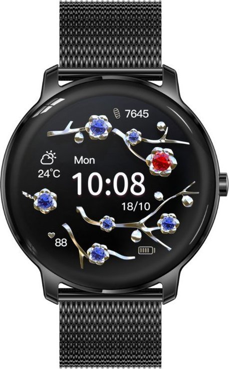 Smartwatch Rubicon RNBE66 Czarny (sr014e)