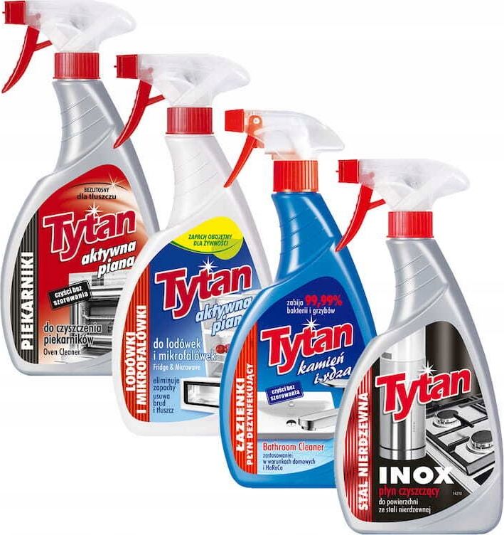 Tytan Mega Zestaw Mix Spray 4 x 500ml