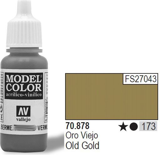 Vallejo Farba Nr173 Old Gold 17ml