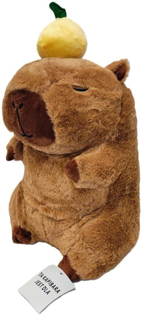 Maskotka pluszowa Kapibara z owocem 30cm