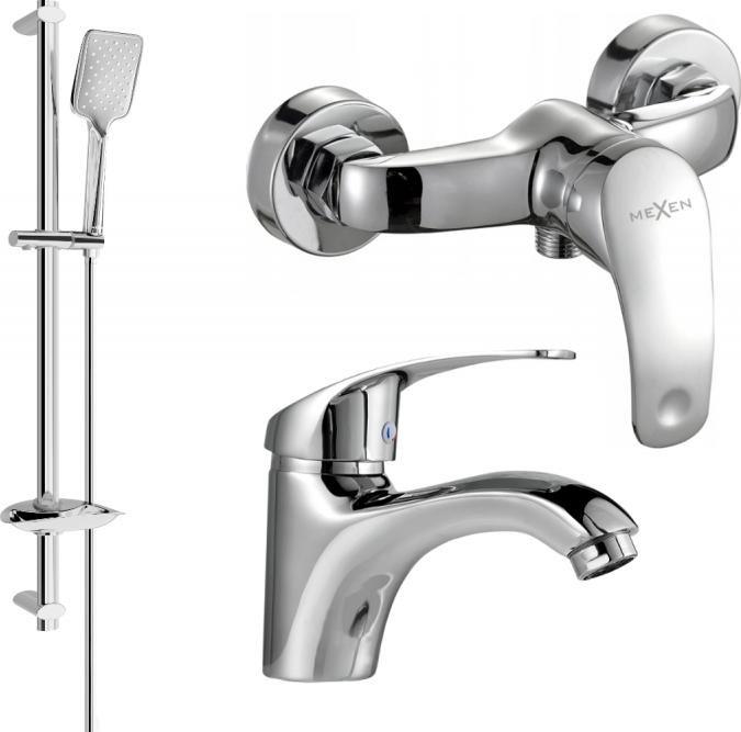 Mexen Mexen Fabia DB62 zestaw prysznicowy, chrom - 746504DB62-00