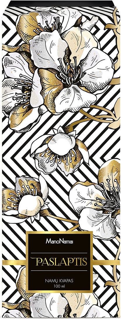 Mano Namai Namų kvapai su lazdelėmis Mano Namai Paslaptis 100 ml
