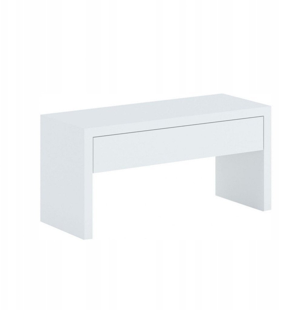 Spintelė-suoliukas Meble Dekorado Daro, baltas