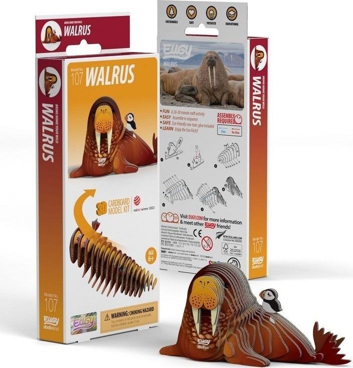 Fat Brain Toys Mors Eugy. Eko* Układanka 3D