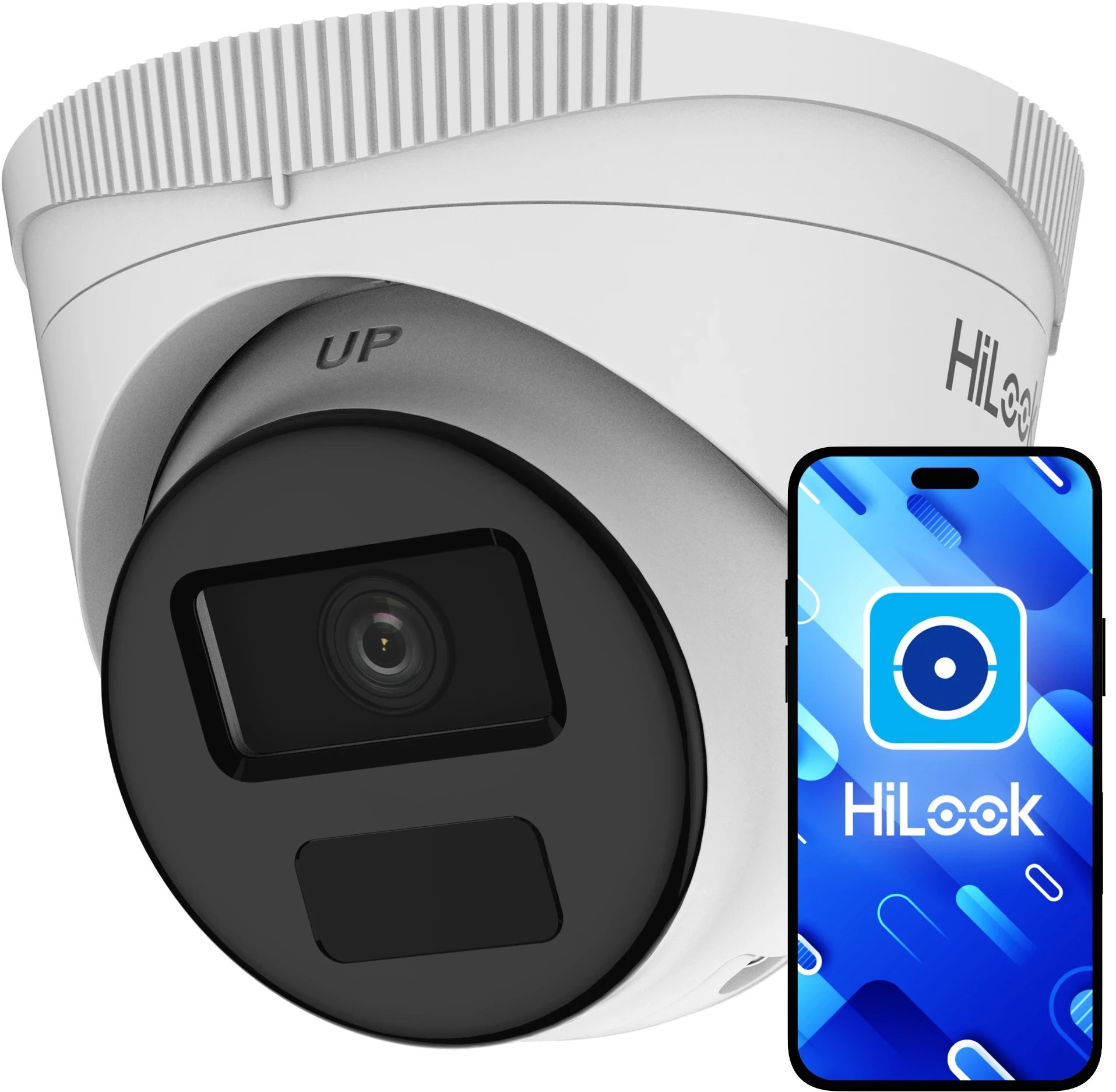 Kamera IP IPC-T260HA-LU(IPCAM-T6-30DL) 6Mpx Smart Hybrid-Light 30m HiLook by Hikvision