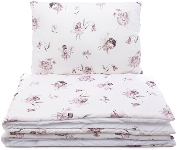 Eurofirany Komplet pościeli bawełniana 80x100 cm - wróżki