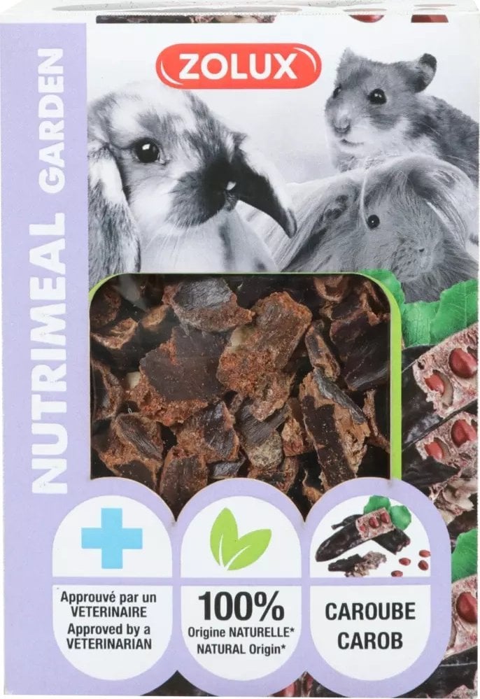 Zolux ZOLUX Przysmak NUTRIMEAL3 GARDEN z karobem 60 g