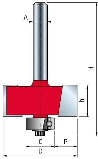 Frez 32-50208P 34,92X12,7X54,4X8,0