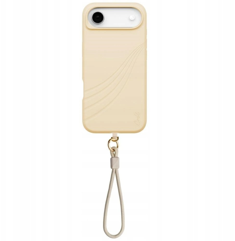 Etui UNIQ Coehl Serina do Apple iPhone Air Magnetic Charging beżowy