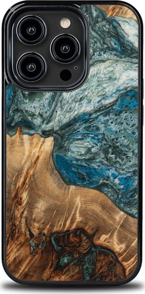 BeWood Etui Bewood Unique na iPhone 14 Pro - Planets - Ziemia