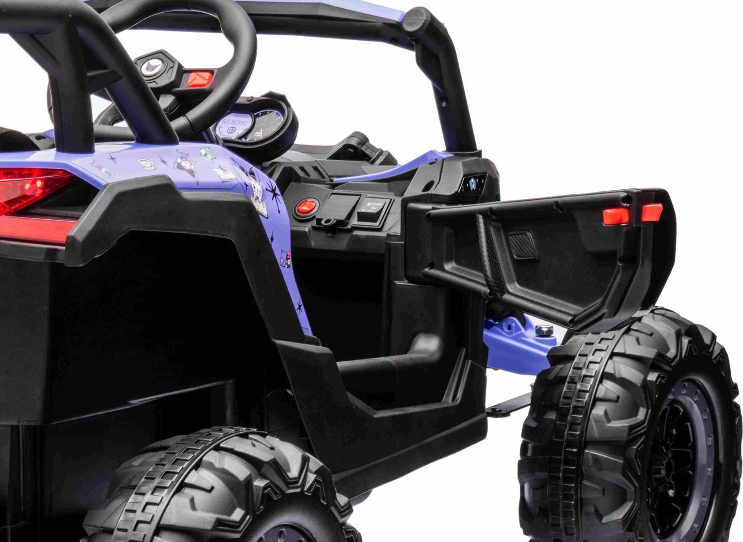 Ramiz Pojazd Buggy ATV Defend 4x4 Fioletowy Licencja KUROMI