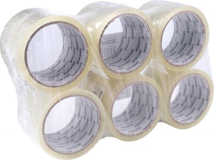 Smart Taśma pakowa transparentna 72mm x 60y (6szt)