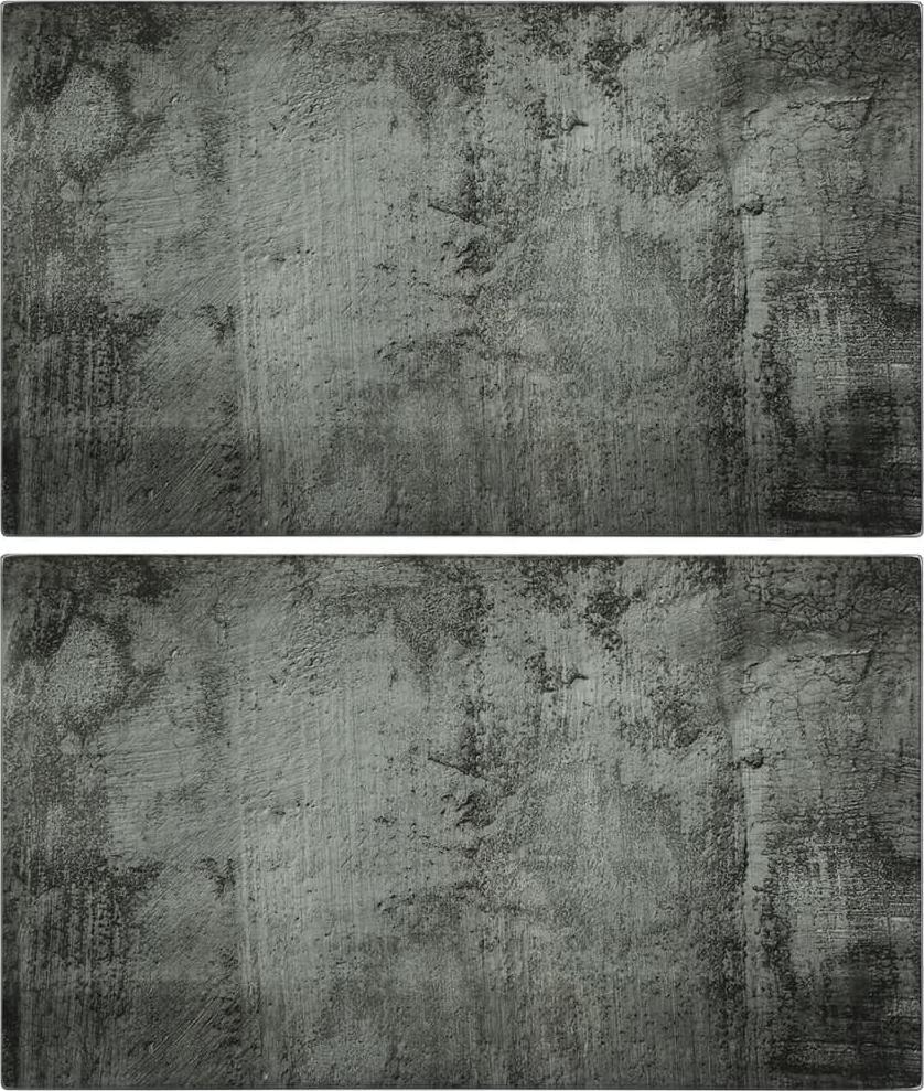 Deska do krojenia vidaXL szklana 2szt.