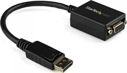 Adapter AV StarTech DisplayPort - D-Sub (VGA) czarny (DP2VGA2)