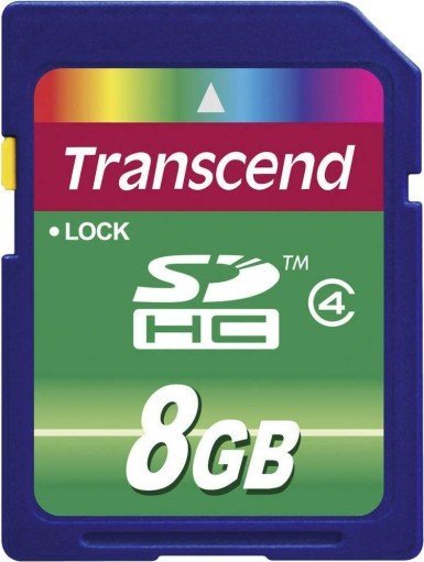 Karta Transcend SDHC 8 GB Class 4 (TS8GSDHC4)