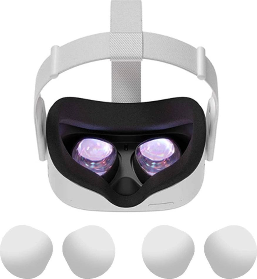 Strado 2 komplety folii ochronnej osłony soczewek do Oculus Quest 1/2