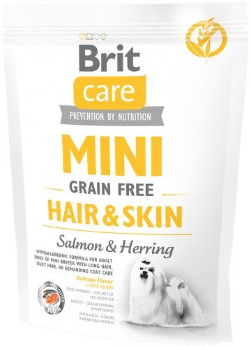 Brit Care Pies 400g Mini Adult Hair Skin