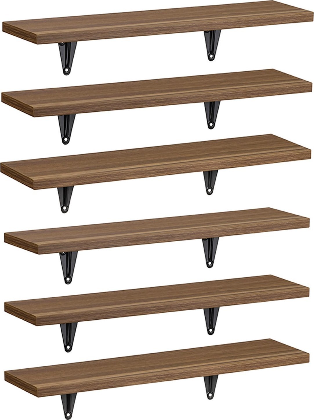 Maclean Półki ścienne 6 szt, 8kg max (MC-331)