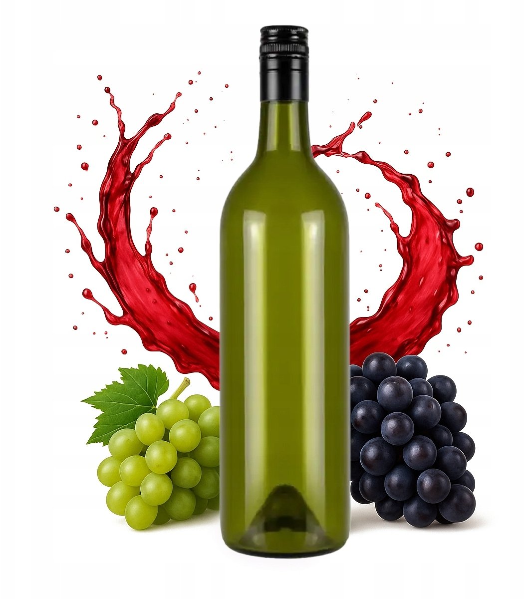 Bimberek Butelka szklana OLIWKA DO WINA 750ml