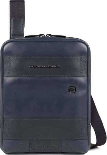 Piquadro Piquadro, Obidos, Crossbody Bag, Blue, 17 x 22 x 5.00 cm, For Men For Men