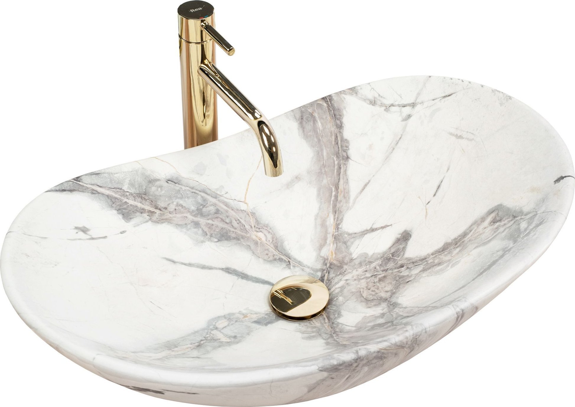 Umywalka Rea Umywalka nablatowa Rea Royal Sand