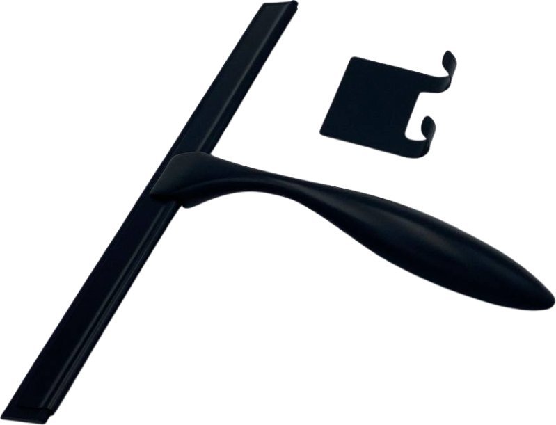 Delvant DELVANT QUEA ŚCIĄGACZKA DO WODY Z UCHWYTEM CZARNA