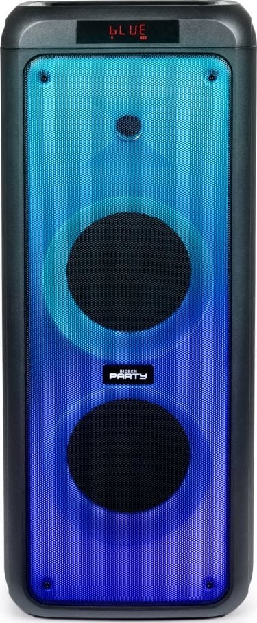 Głośnik BigBen Big Ben Głośnik Bluetooth 2x Mikrofon Party Tower XL Karaoke Podświetlenie LED 600W