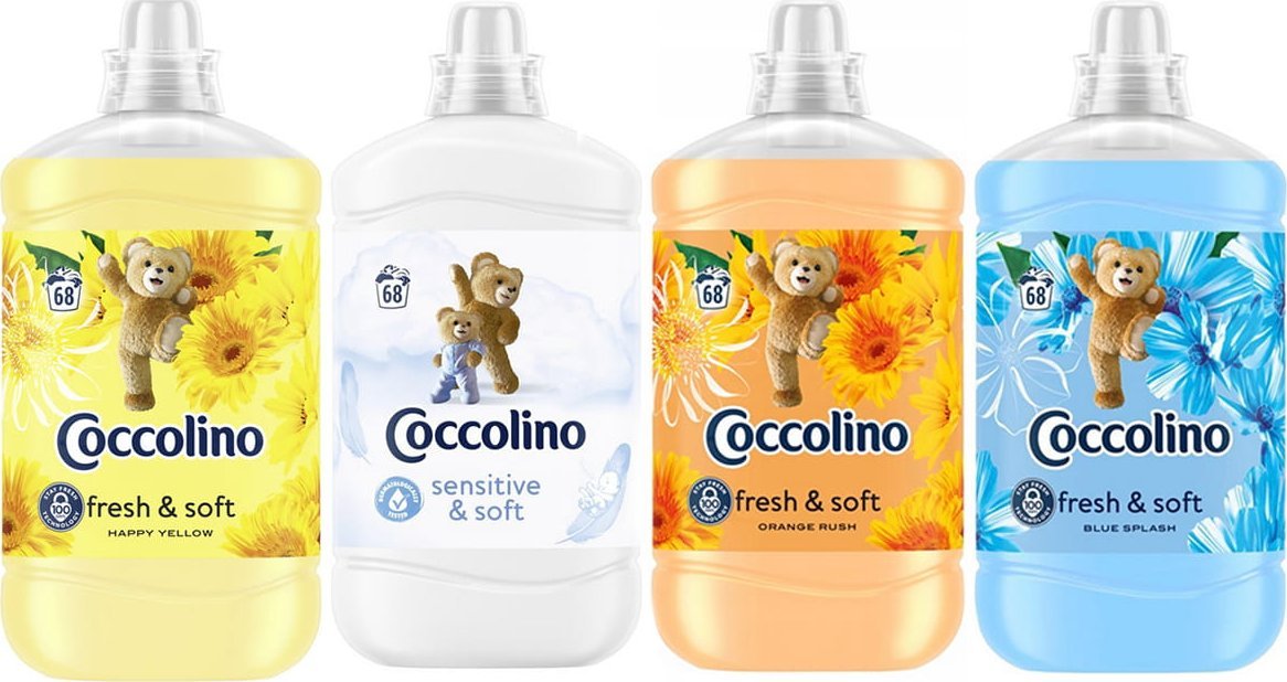 Płyn do płukania Coccolino Core Mix 4 x 1.7l