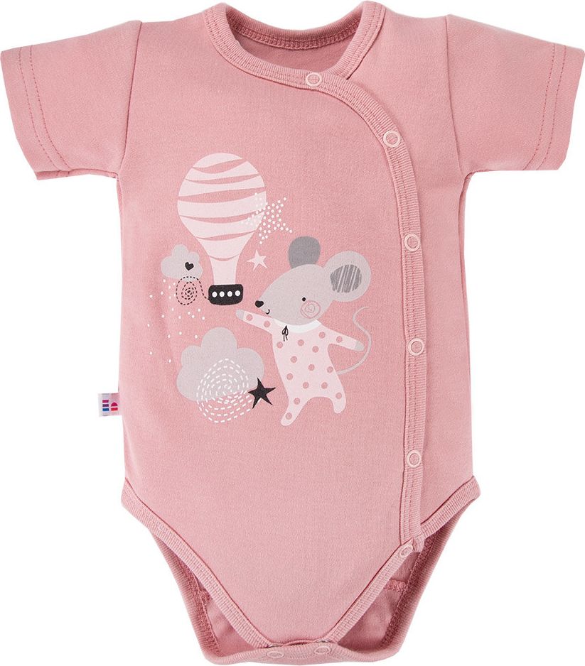 Ewa Klucze Body rozpinane kopertowe dla noworodka wyprawka Mellow Ewa Klucze 68