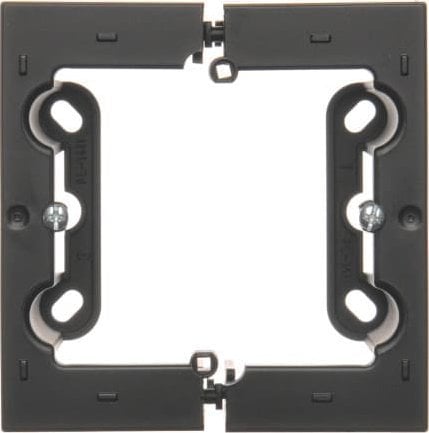 Kontakt-Simon Simon 54 Premium Puszka natynkowa poj. składana do ramek Simon 54 PREMIUM gł. 40mm (1 szt. DSC/= 2 elementy) czarny mat DSC/49