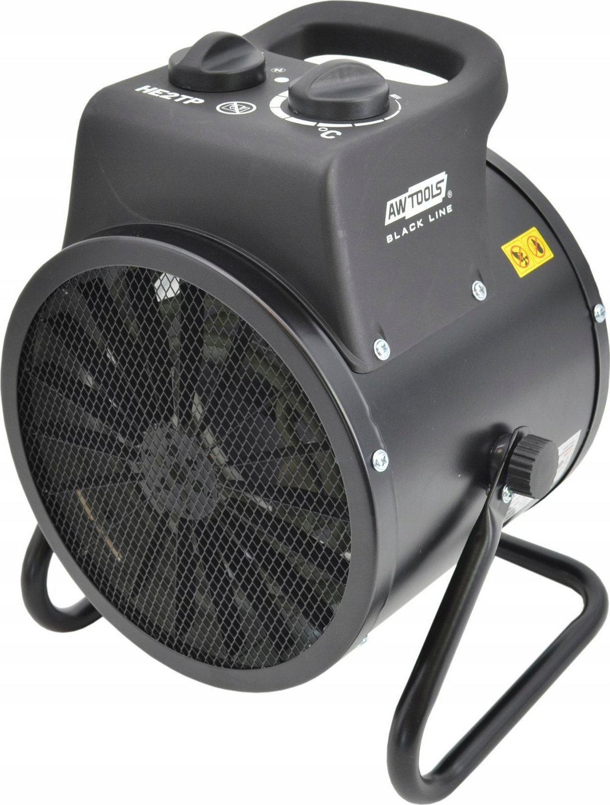 AWTools AW NAGRZEWNICA ELEKTRYCZNA TUBA PROF 2KW /BLACK LINE